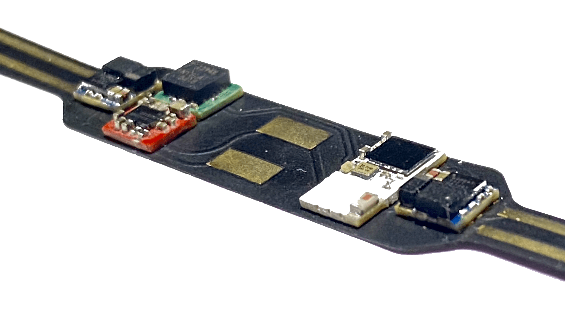 Tiles assembled onto a flexible carrier board